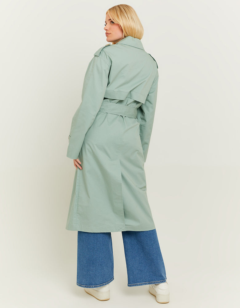Long  Trenchcoat | Leaf