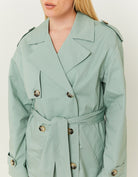 Long  Trenchcoat | Leaf