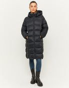 Padded Jacket With Detachable Hood | Black