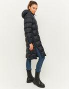 Padded Jacket With Detachable Hood | Black