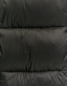 Long Light Padded Coat | Black