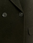Fake Wool Coat | Black
