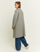Fake Wool Coat | Grey