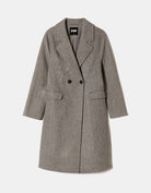 Fake Wool Coat | Grey