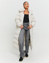 Heavy Padded Jacket | Cream