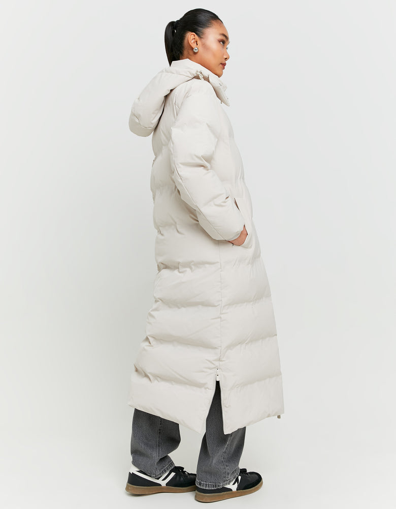 Heavy Padded Jacket | Cream