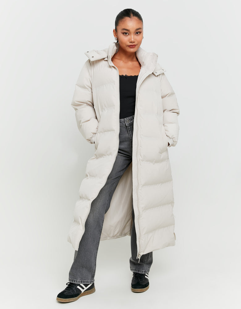 Heavy Padded Jacket | Cream