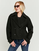 Buttoned Jacket | Black