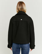 Buttoned Jacket | Black