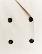 Buttoned Jacket | Cream