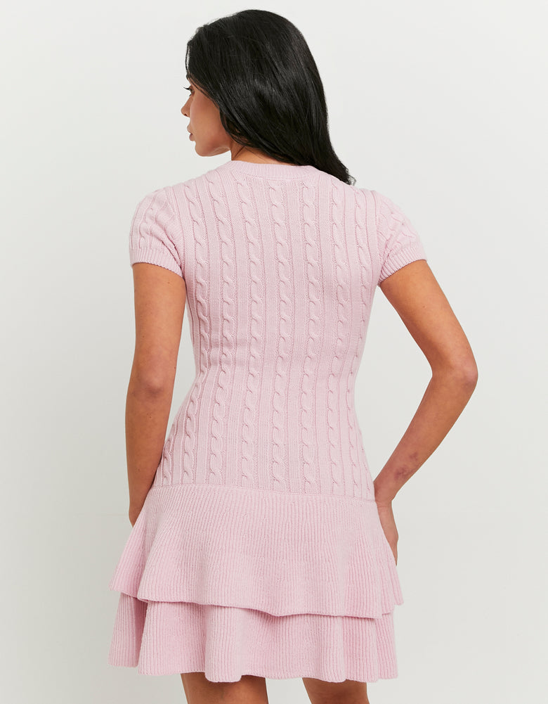 Knitted Dress | Pink