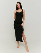 Basic Midi Dress | Black