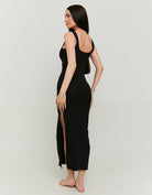 Basic Midi Dress | Black