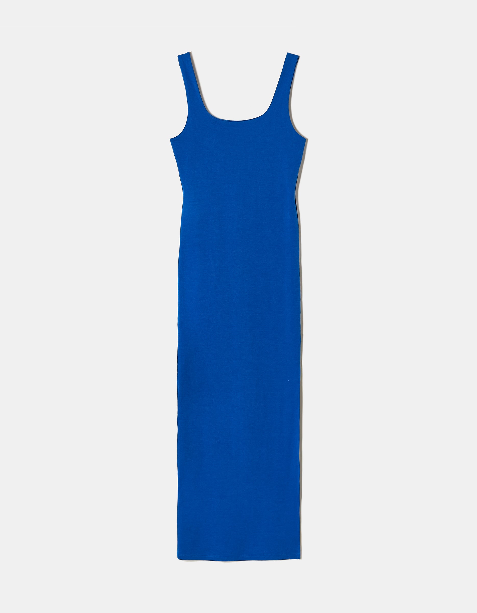 Basic Midi Dress | Blue