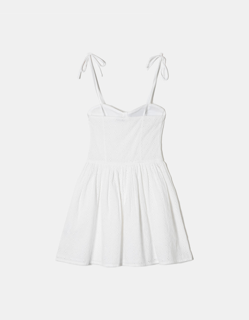 White Broderie Anglaise Mini Dress | White