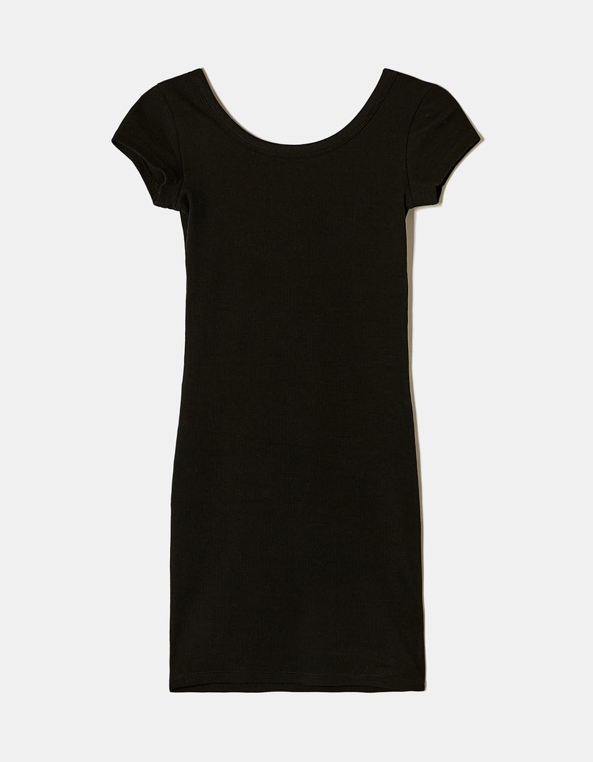 Basic Mini Dress | Black