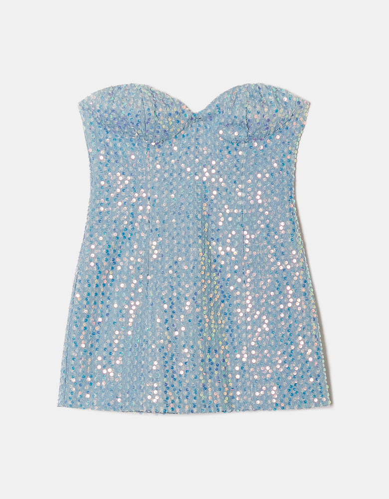 tally weijl denim dress TALLY WEiJL - Denim Dress with Patch Pockets