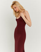 Long Dress | Bordeau
