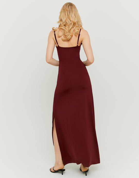 Long Dress | Bordeau