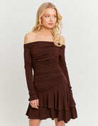 Mini Dress | Brown