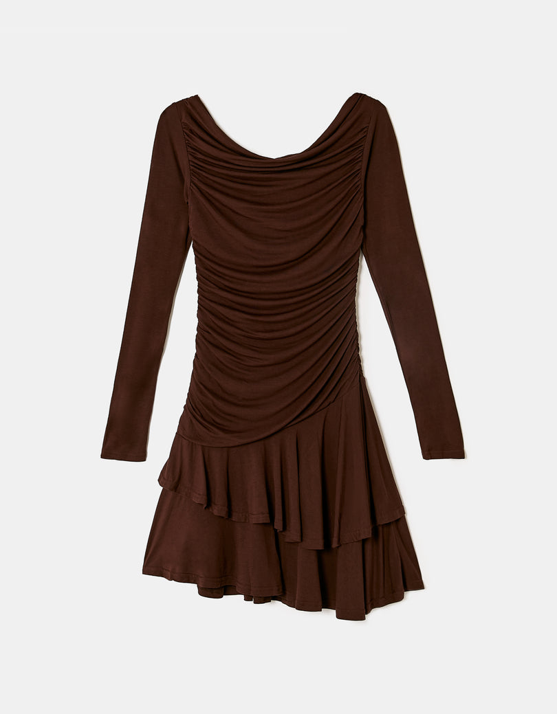 Mini Dress | Brown
