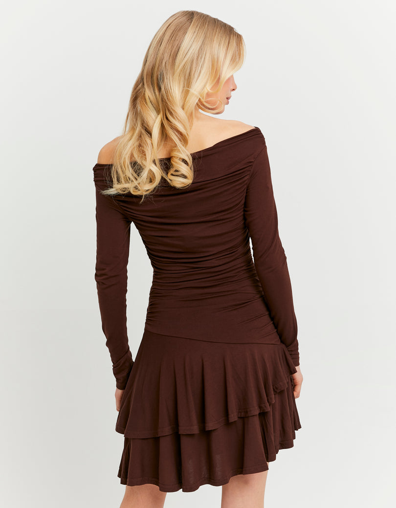 Mini Dress | Brown