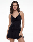 Backless Mini Dress | Black