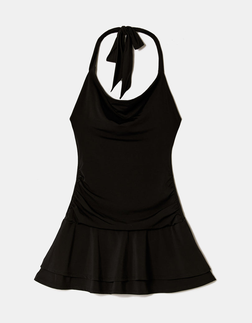 Backless Mini Dress | Black