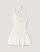 Backless Mini Dress | Off White