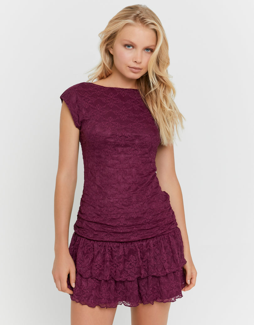 Mini Dress | Bordeau