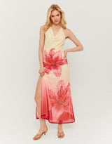Floral Long Dress | Floral Print