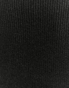 Dress with Loose Turtle Neck | Black