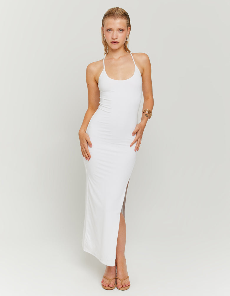 Basic Long Dress | Off White