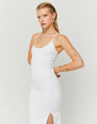Basic Long Dress | Off White