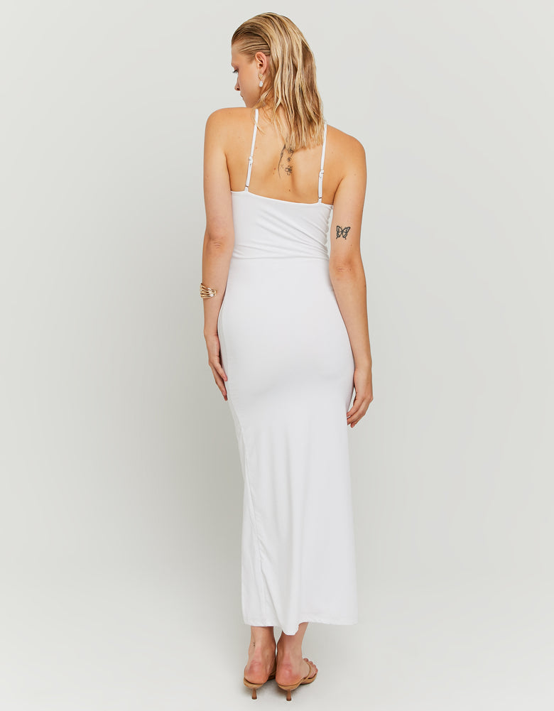 Basic Long Dress | Off White