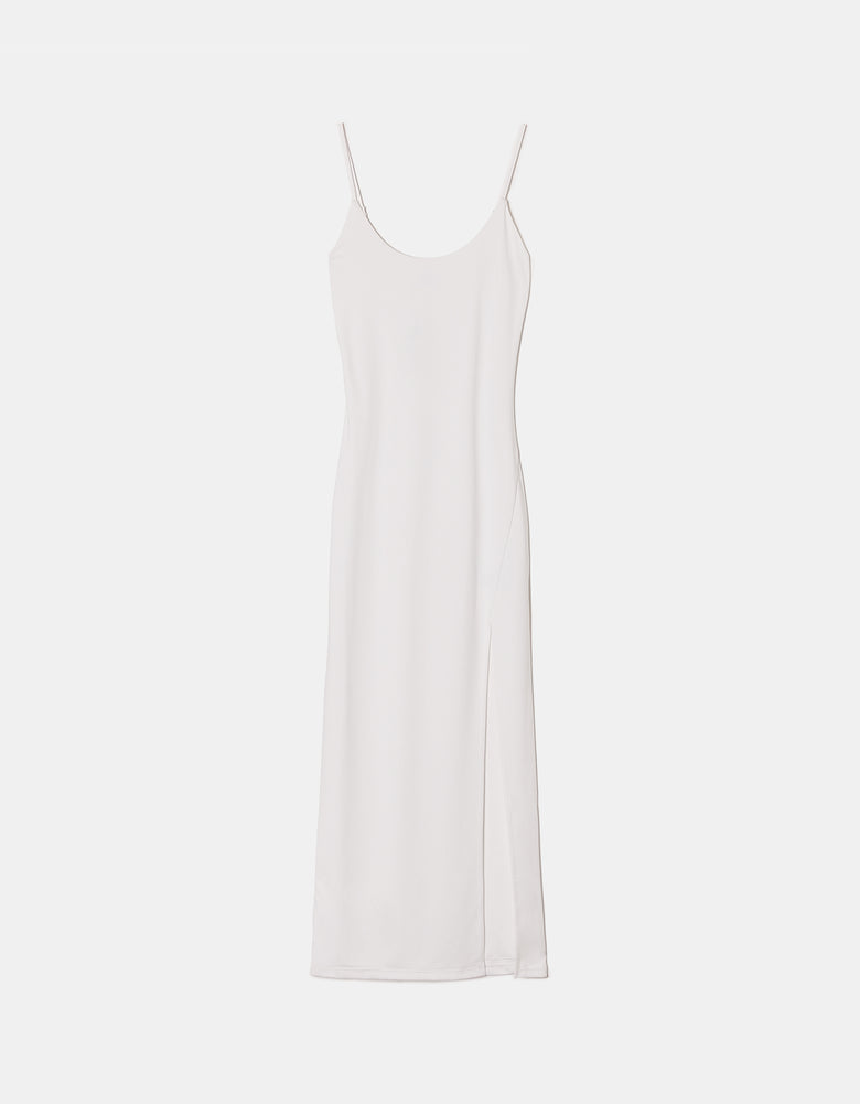 Basic Long Dress | Off White