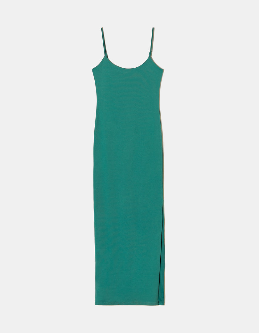 Bodycon Long Dress | Green