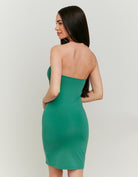 Fitted Mini Dress | Green