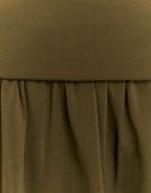 Asymmetric Short Dress | Kaki