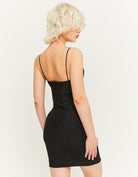 Lurex Mini Dress | Black