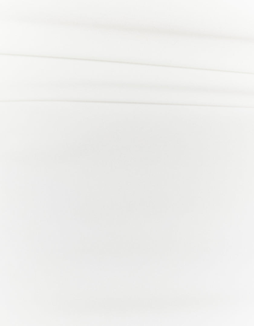 Off Shoulder Mini Dress | Off White