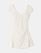 Backless Short Dress | Off White