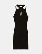 Cut Out Mini Dress | Black