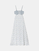 Floral Bambula Long Dress | Multicolor