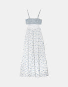 Floral Bambula Long Dress | Multicolor