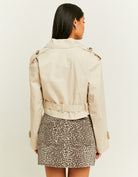 Cropped Trench | Off White