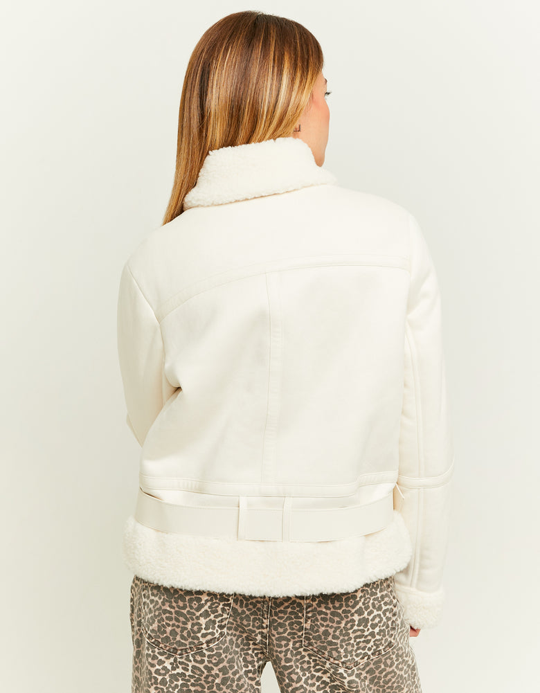 Aviator Jacket | Off White
