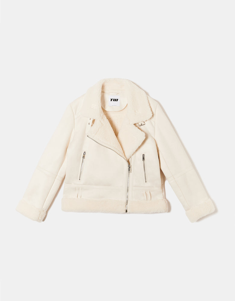 Aviator Jacket | Off White