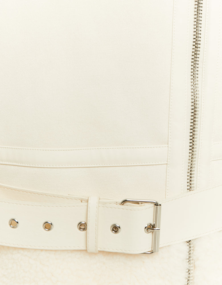 Aviator Jacket | Off White