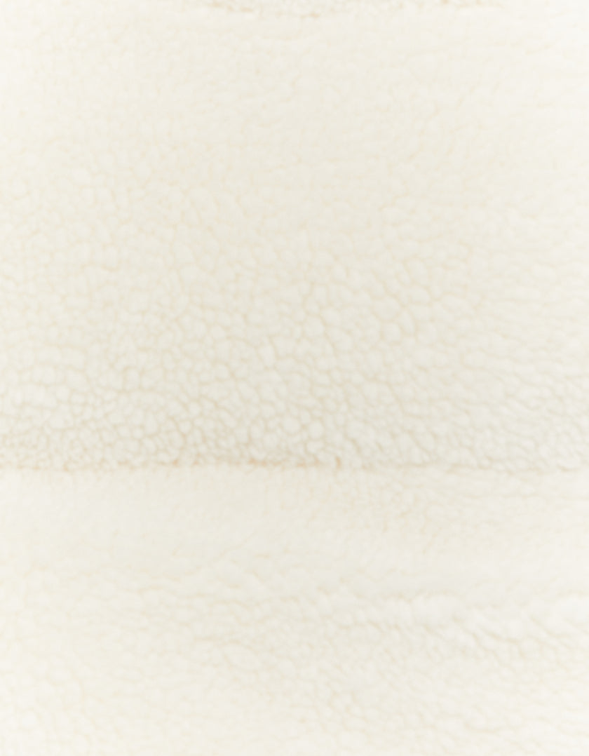 Sherpa Padded Jacket | Off White